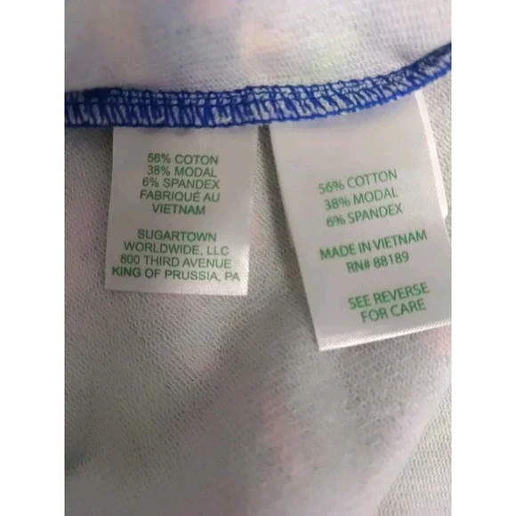 lilly pulitzer Multicolor Floral 1/2 Zip Long sleeve Athletic Pullover Size XL - Picture 7 of 8